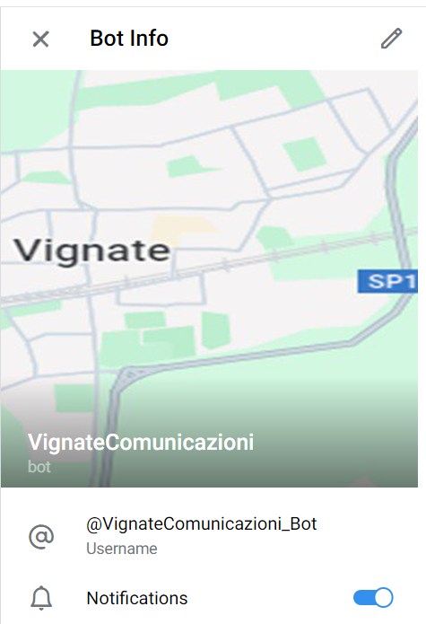 Vignate Comunicazioni Bot